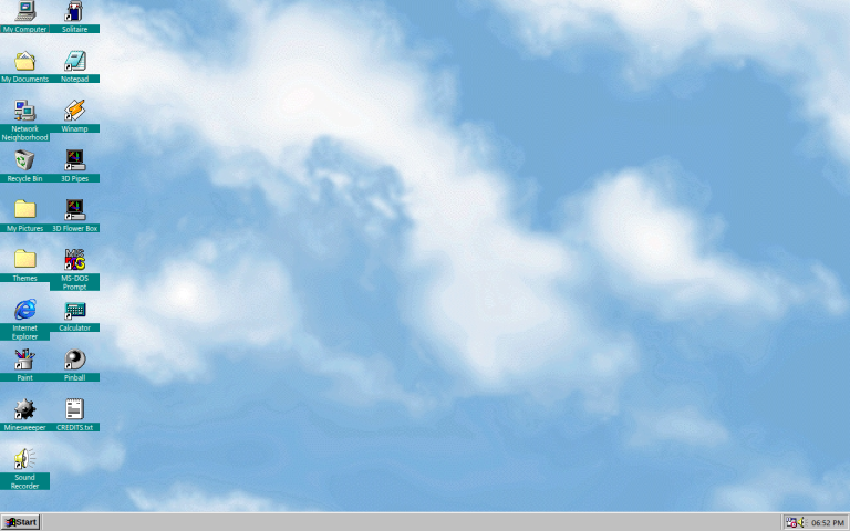 Screenshot of 98.js