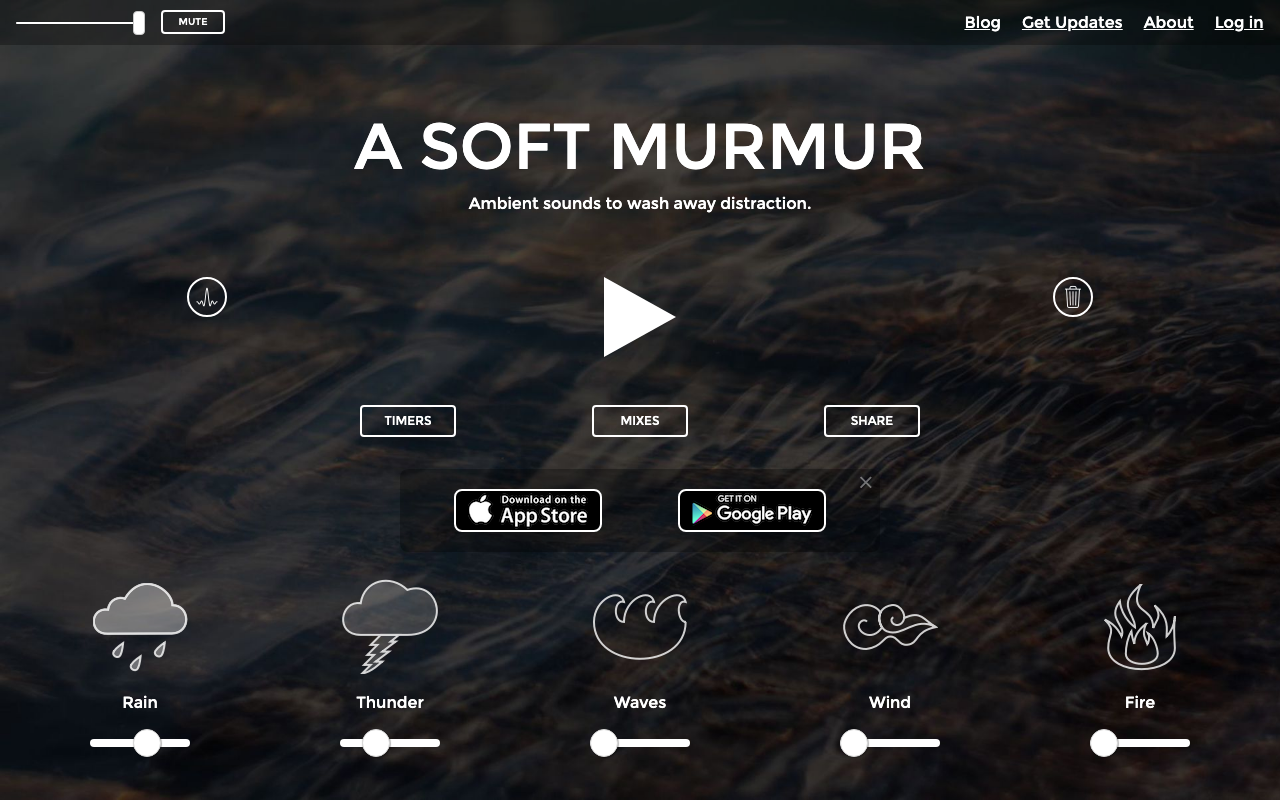 Screenshot of A soft murmur
