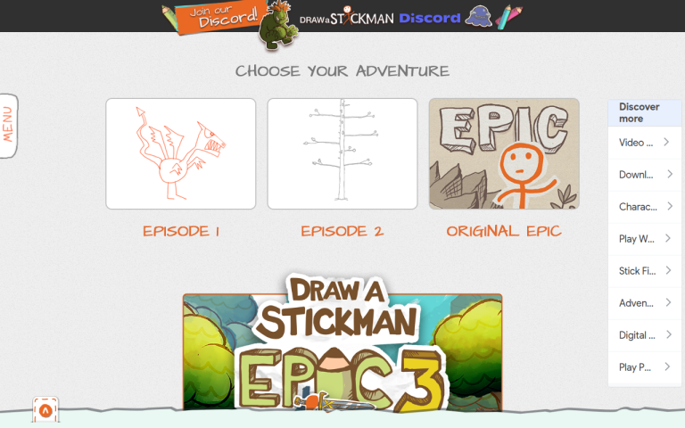 Screenshot of Draw a Stickman