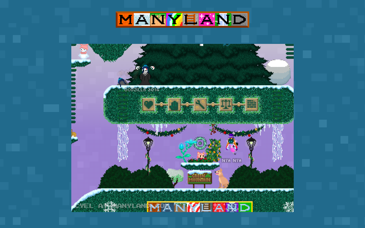 Screenshot of Manyland