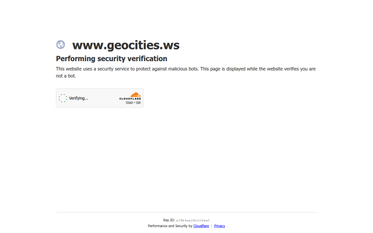 Screenshot of Random Web 1.0 Page