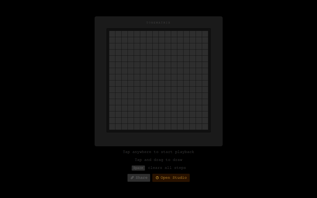 Screenshot of Tonematrix